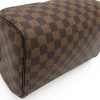 Louis Vuitton Damier Trousse Toilet King Makeup Pouch Travel Multi Second — view 3