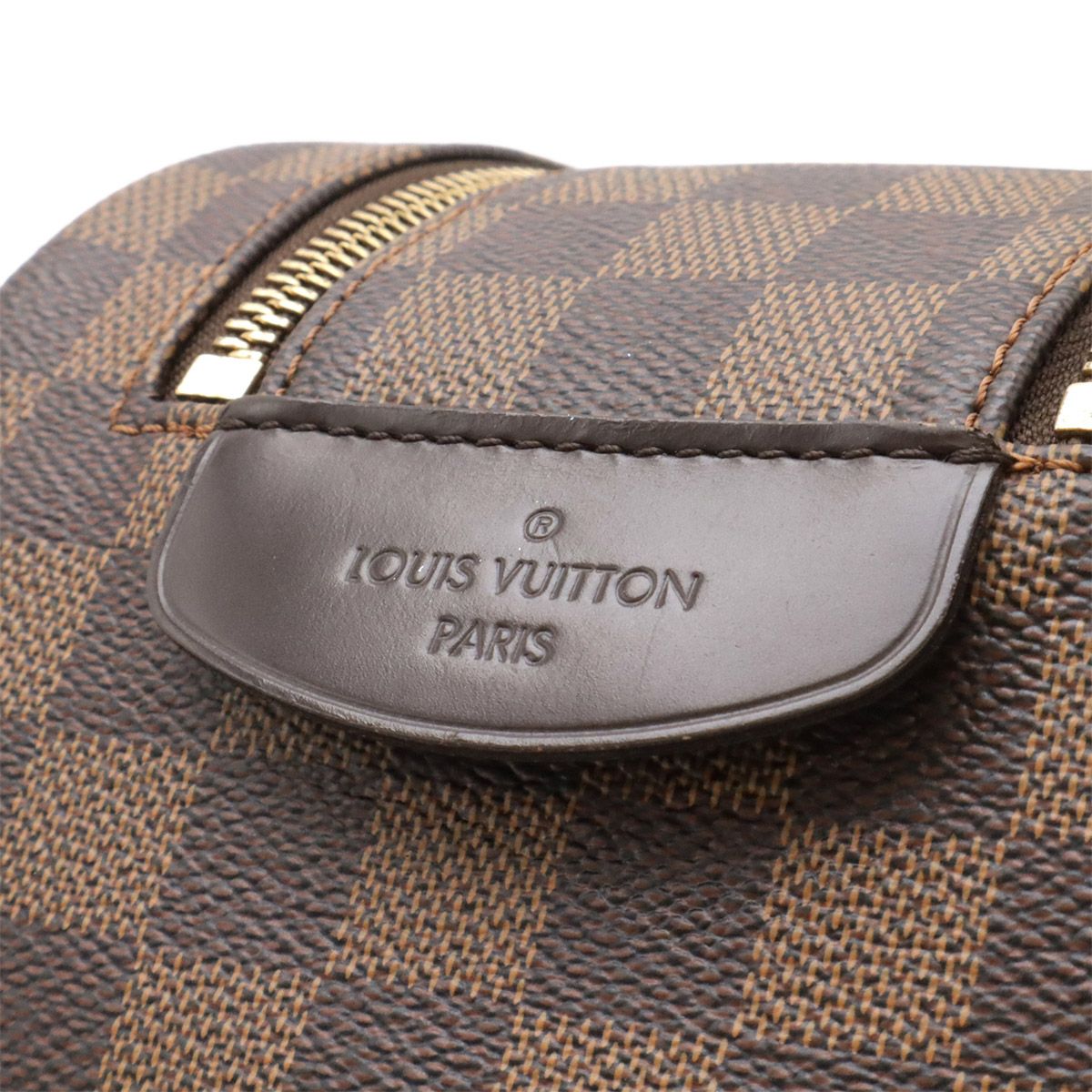Louis Vuitton Damier Trousse Toilet King Makeup Pouch Travel Multi Second — view 4