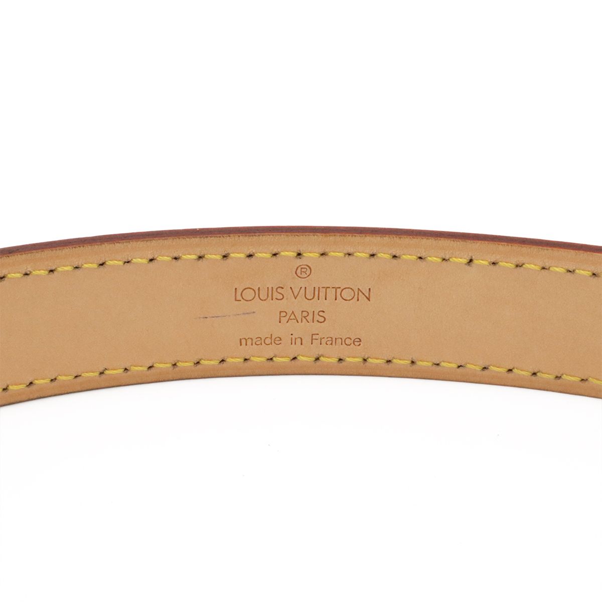 Louis Vuitton Monogram Denim Baggi Long Strap 126.5 Leather — view 6