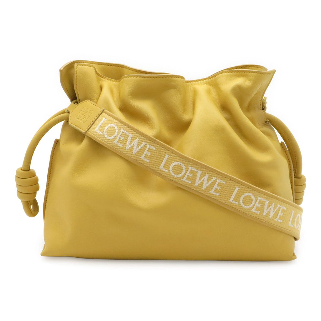 Loewe Flamenco Clutch Nano Pochette Shoulder Bag Logo Crossbody 2-Way Drawstring