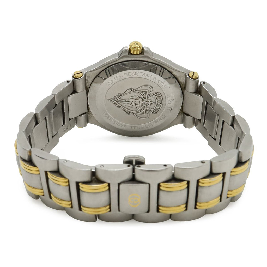 Gucci Black Dial Date SS Quartz Watch — view 7