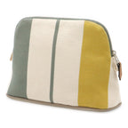 Hermes Bolide Pouch Mini Reille Lo Cover Makeup Case Stripe Canvas Absinthe — view 2