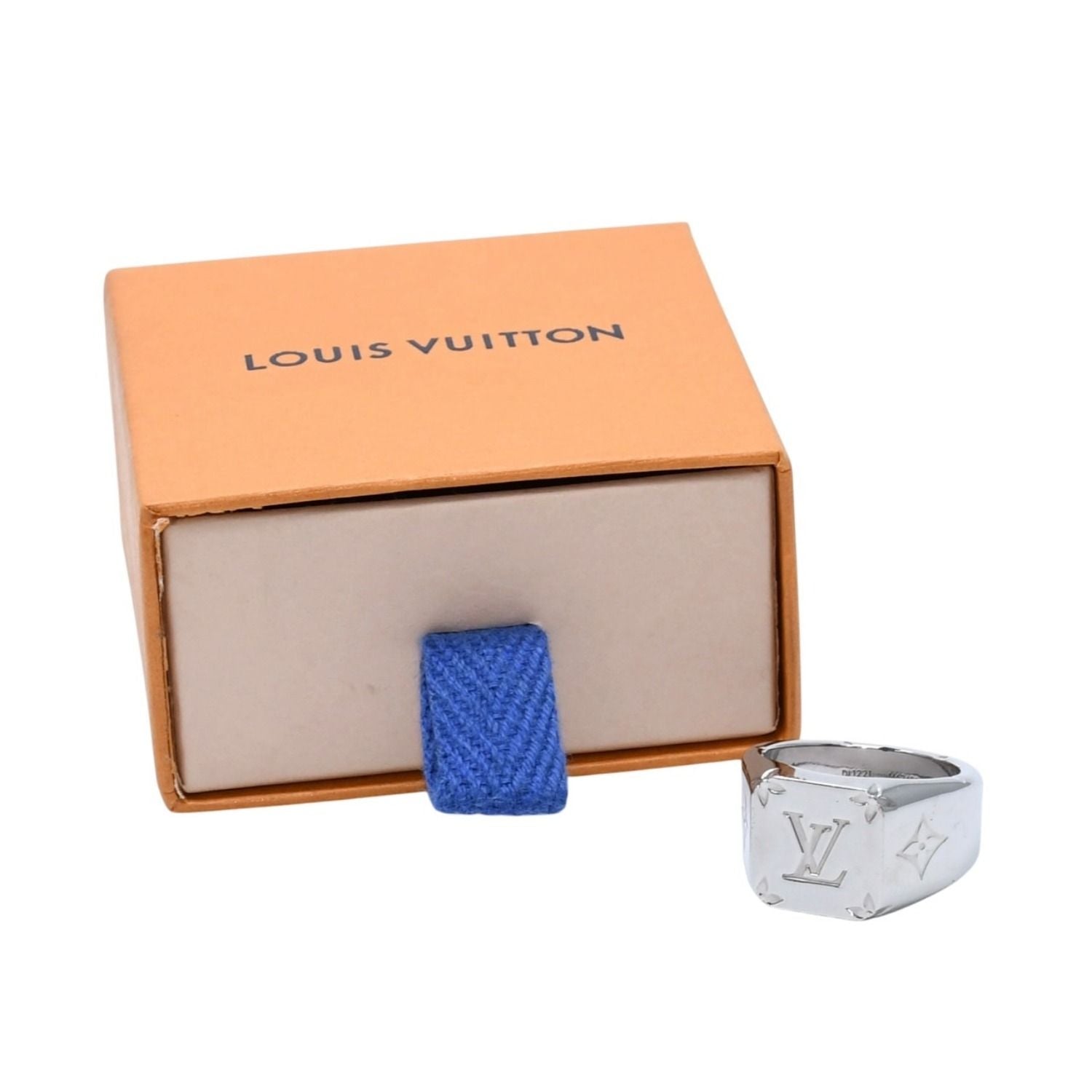 Louis Vuitton Silver Ring Signet