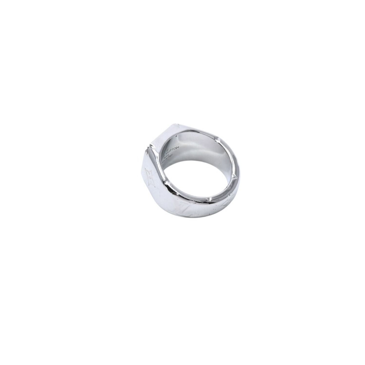 Louis Vuitton Silver Ring Signet — view 4
