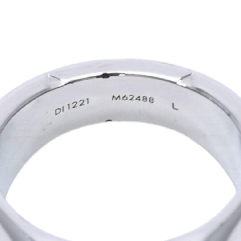 Louis Vuitton Silver Ring Signet — view 8