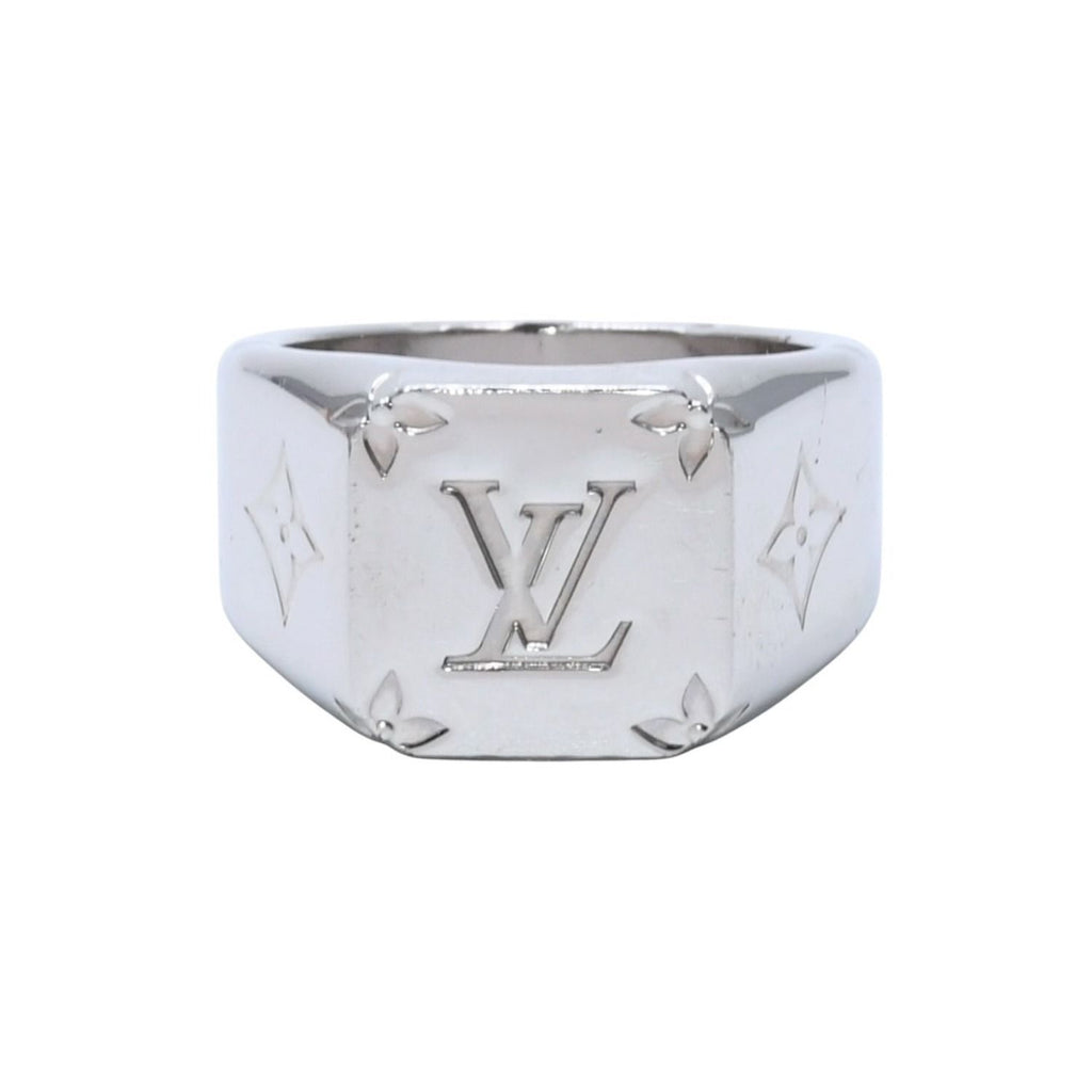 Louis Vuitton Silver Ring Signet — view 2
