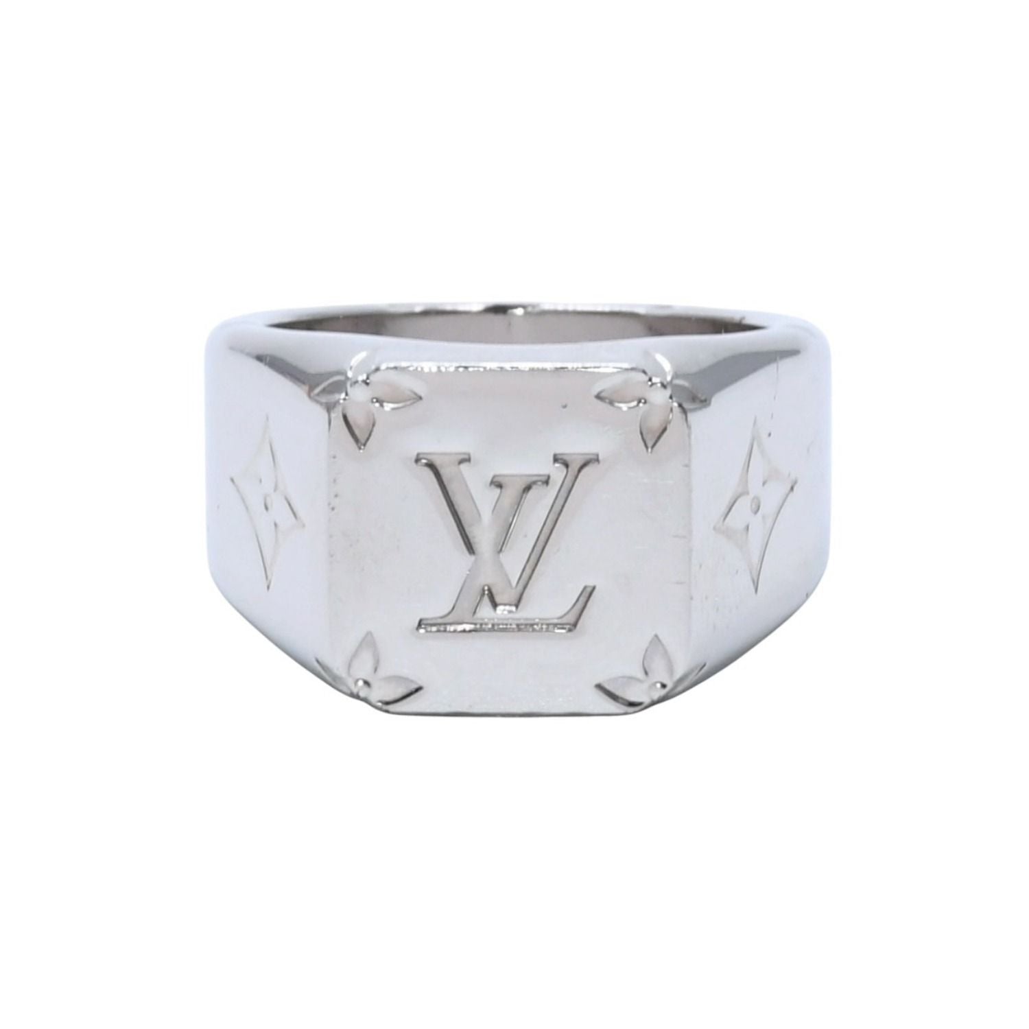 Louis Vuitton Silver Ring Signet — view 2