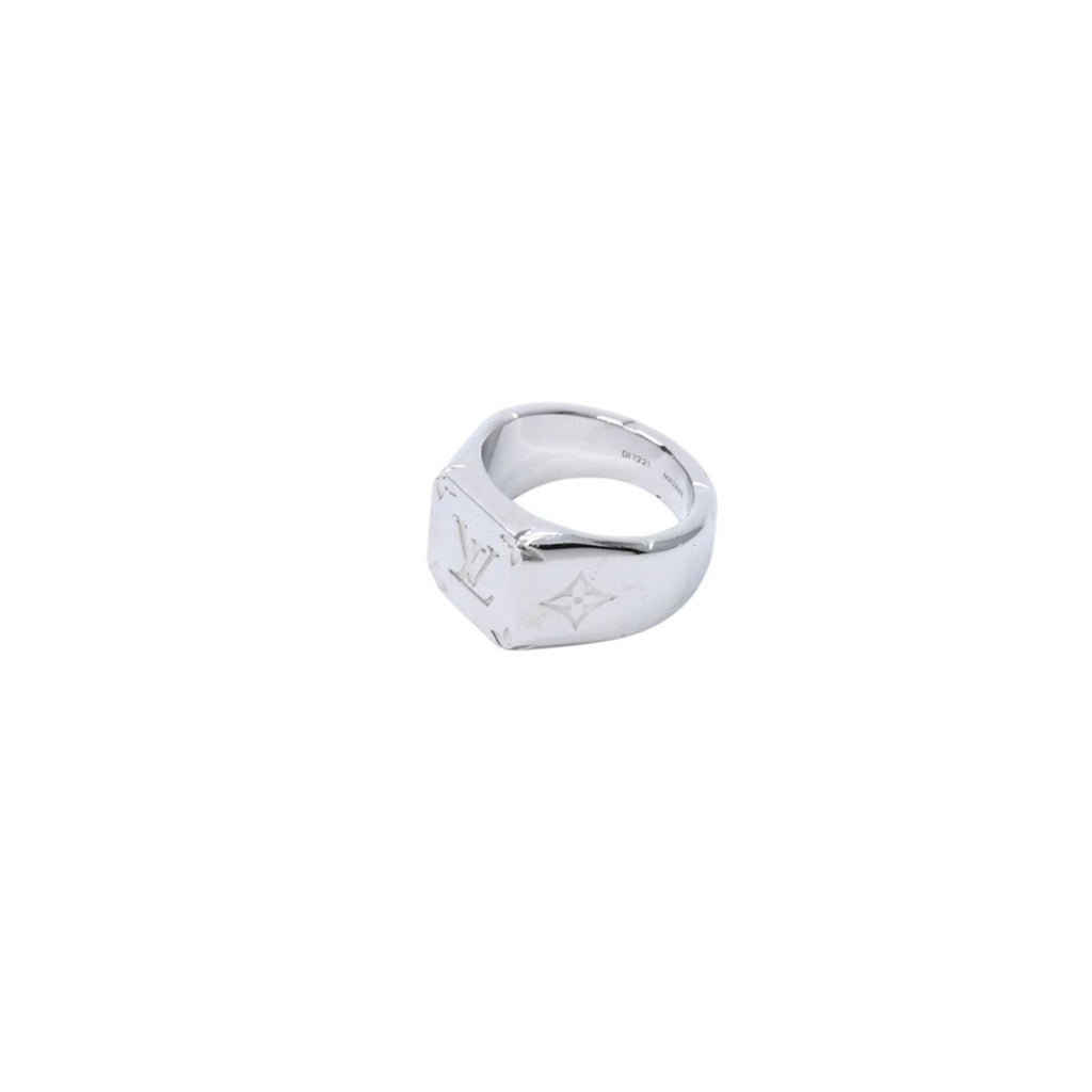 Louis Vuitton Silver Ring Signet — view 3