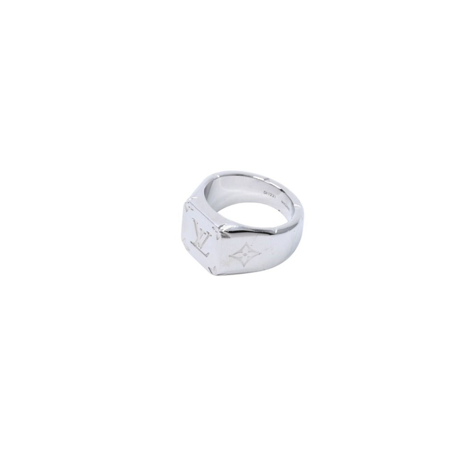Louis Vuitton Silver Ring Signet — view 3