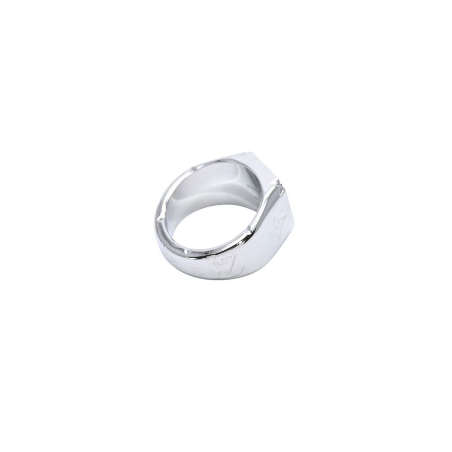 Louis Vuitton Silver Ring Signet — view 6