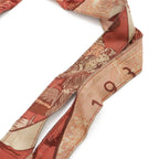 Hermes Silky Pop Eco Tote Foldable Buffalo Skipper Leather Silk Rouge Ash — view 8