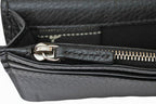 Fendi Wallet Selleria Leather Black Silver — view 9