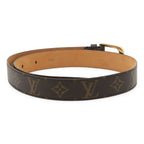Louis Vuitton Monogram Ceinture Ellipse Belt Gold 80 — view 2