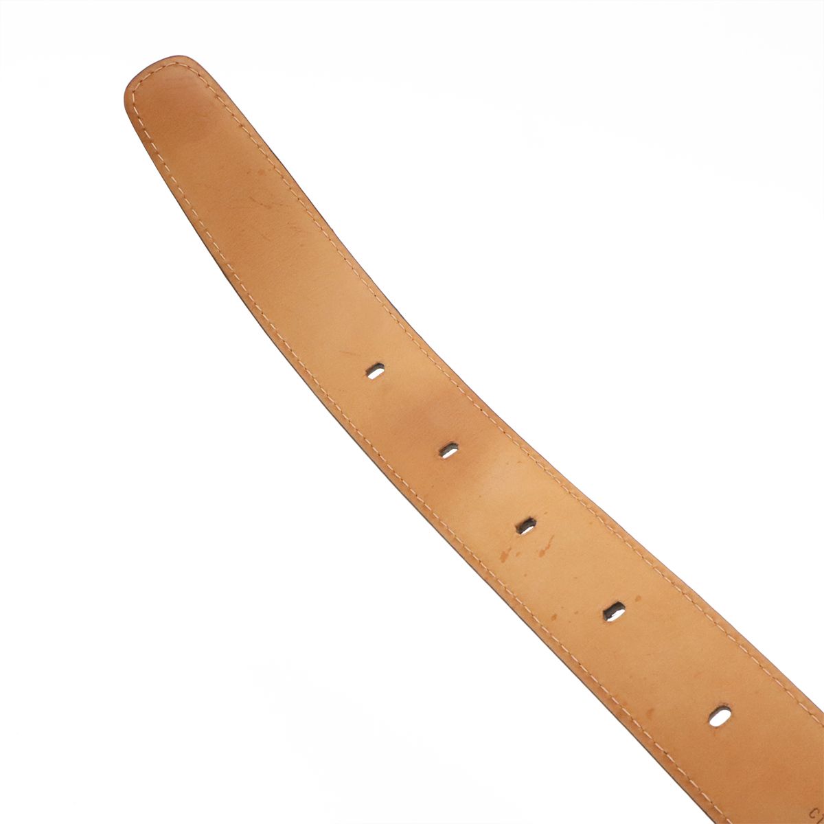 Louis Vuitton Monogram Ceinture Ellipse Belt Gold 80 — view 5