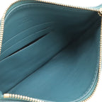 Louis Vuitton Monogram Mahina Serena Pouch Only Ragon Peacock Blue — view 6
