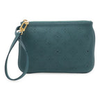 Louis Vuitton Monogram Mahina Serena Pouch Only Ragon Peacock Blue