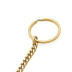 Chanel CC Logo Mini Pouch Multi Case Lip Caviar Leather Black Gold — view 7