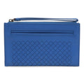 Bottega Veneta Intrecciato Clutch Leather Blue