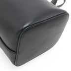 Fendi Logo Mon Tresor Mini Bag Drawstring 2-Way Leather Black Silver — view 3