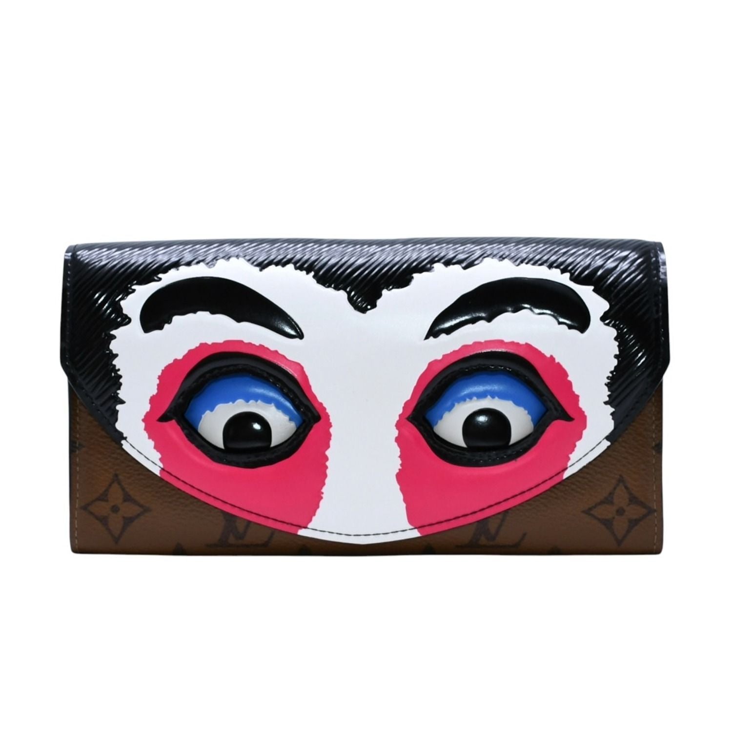 Louis Vuitton Kansai Yamamoto Portefeuille Sarah Kabuki Mask Wallet Monogram — view 2