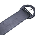Saint Laurent YSL Buckle Belt Black Mrc 70 06 Silver — view 7