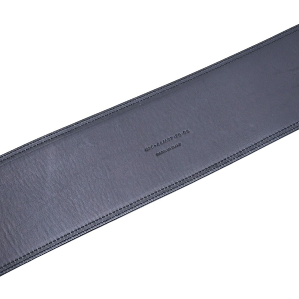 Saint Laurent YSL Buckle Belt Black Mrc 70 06 Silver — view 8