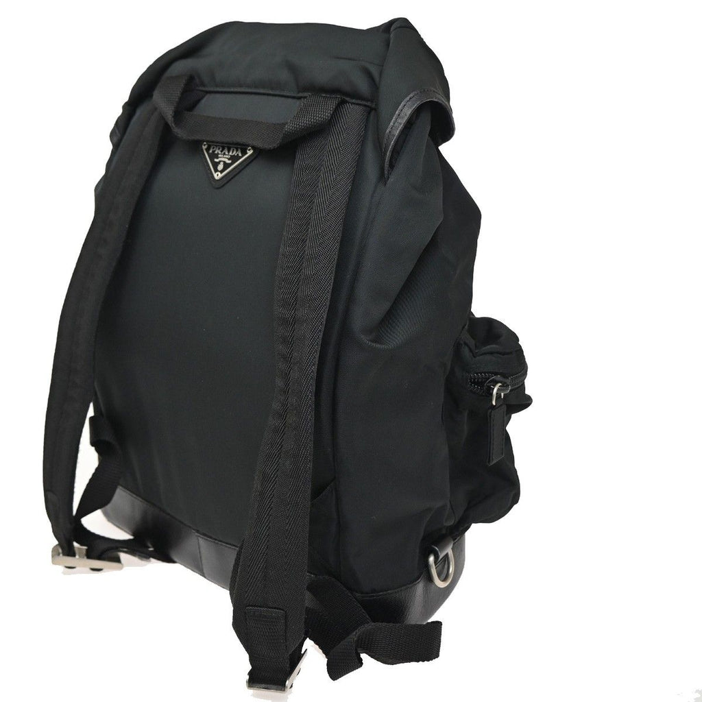 Prada Lussac Backpack Canvas Leather — view 4
