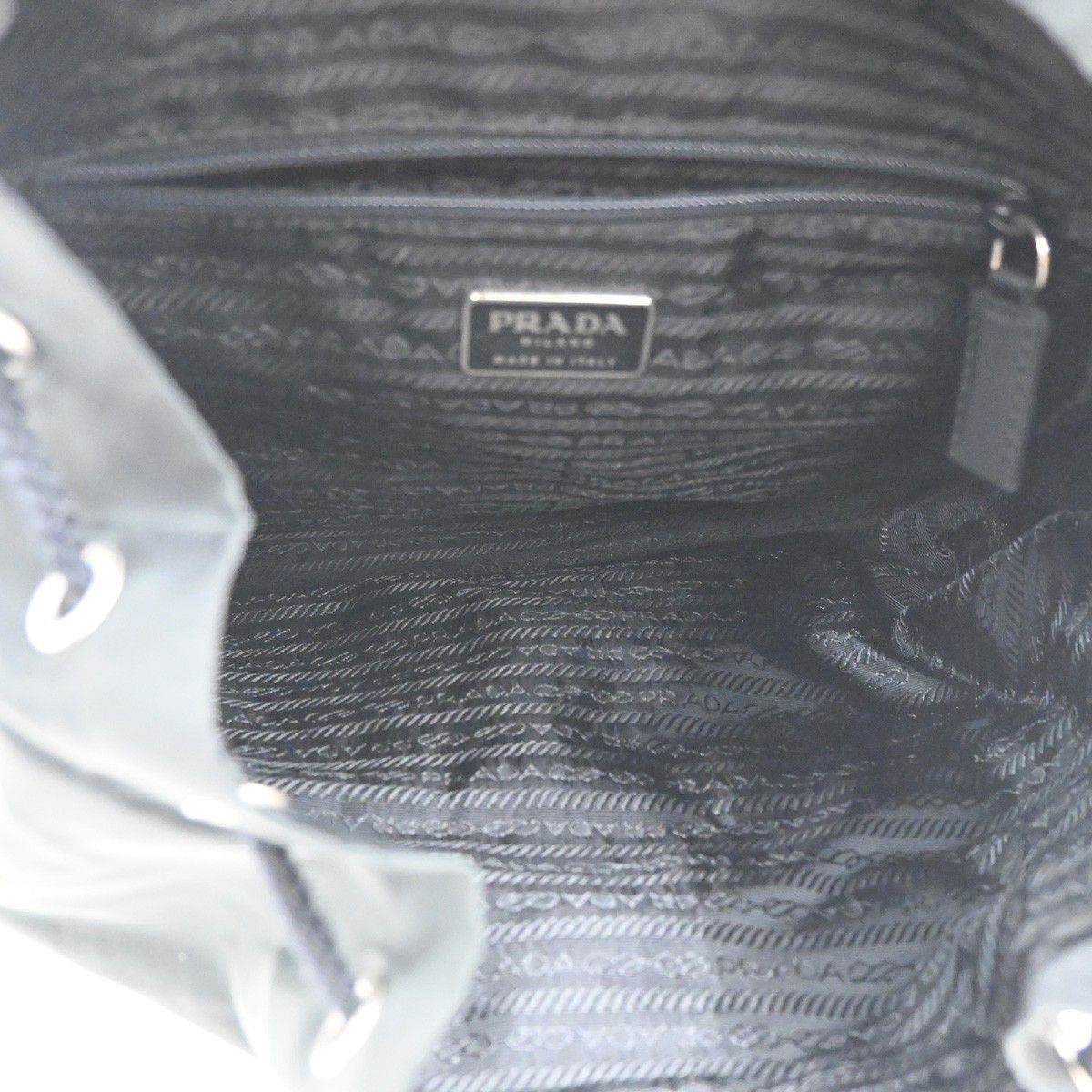 Prada Lussac Backpack Canvas Leather — view 8