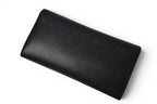 Chanel Wallet Caviar Leather Black CC Logo — view 3