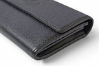Chanel Wallet Caviar Leather Black CC Logo — view 5