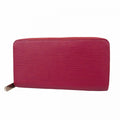 Louis Vuitton Wallet Epi Zippy Fuchsia