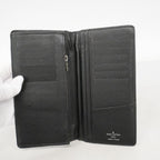 Louis Vuitton Wallet Damier Graphite Portefeuille Brazza Black — view 3