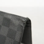Louis Vuitton Wallet Damier Graphite Portefeuille Brazza Black — view 7