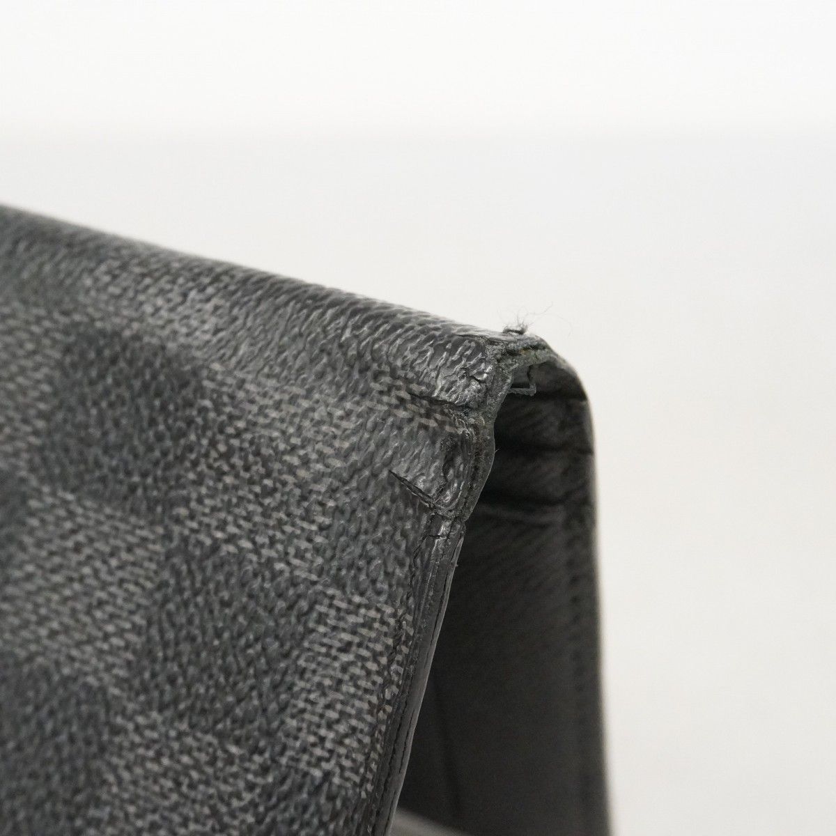 Louis Vuitton Wallet Damier Graphite Portefeuille Brazza Black — view 7