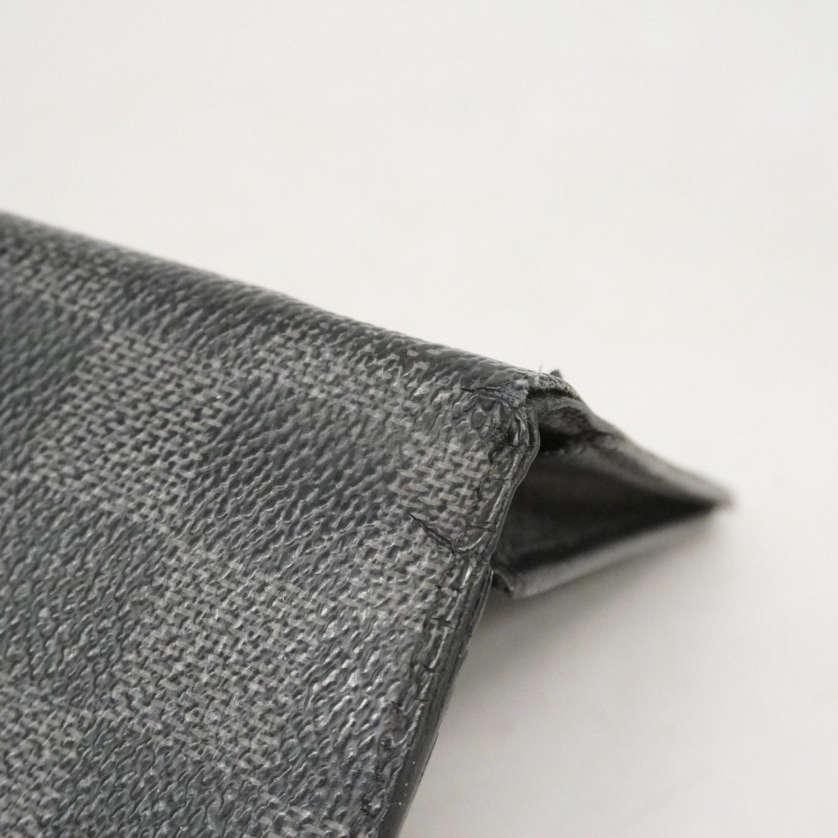 Louis Vuitton Wallet Damier Graphite Portefeuille Brazza Black — view 8