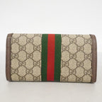 Gucci Wallet Ophidia Beige Brown Gold — view 9
