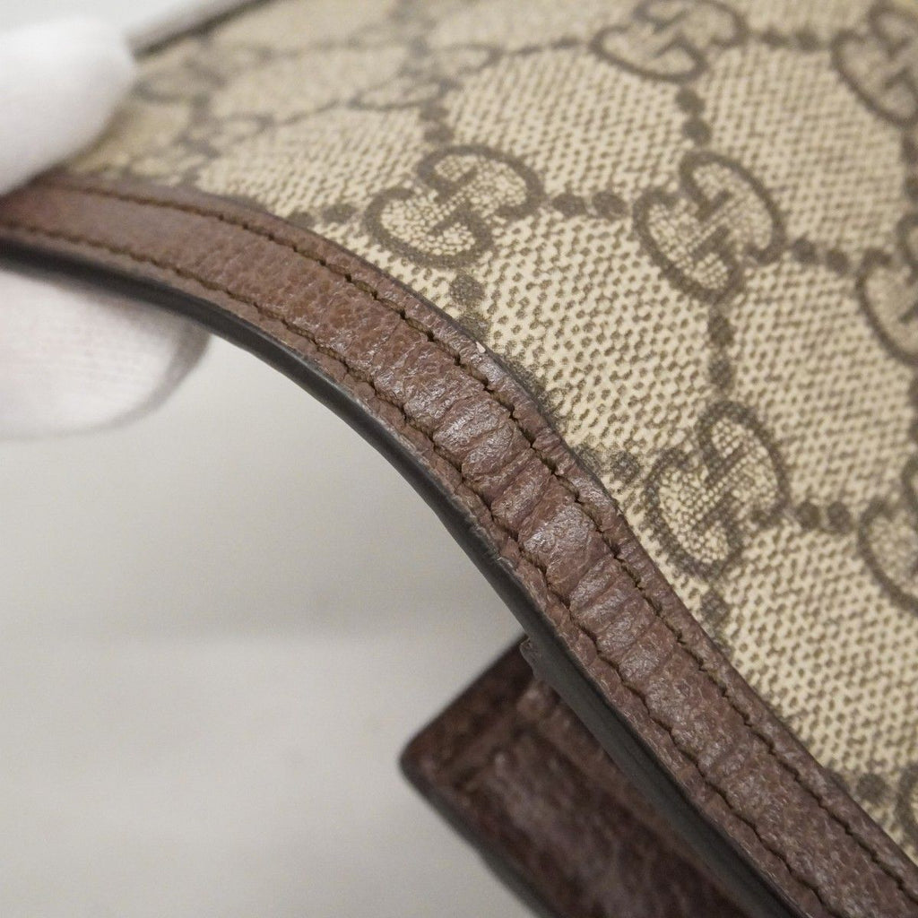 Gucci Wallet Ophidia Beige Brown Gold — view 5