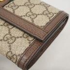Gucci Wallet Ophidia Beige Brown Gold — view 7