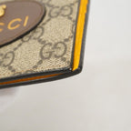 Gucci Wallet GG Supreme Neo Vintage Beige Brown Gold — view 5