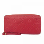 Louis Vuitton Wallet Monogram Empreinte Zippy Scarlet