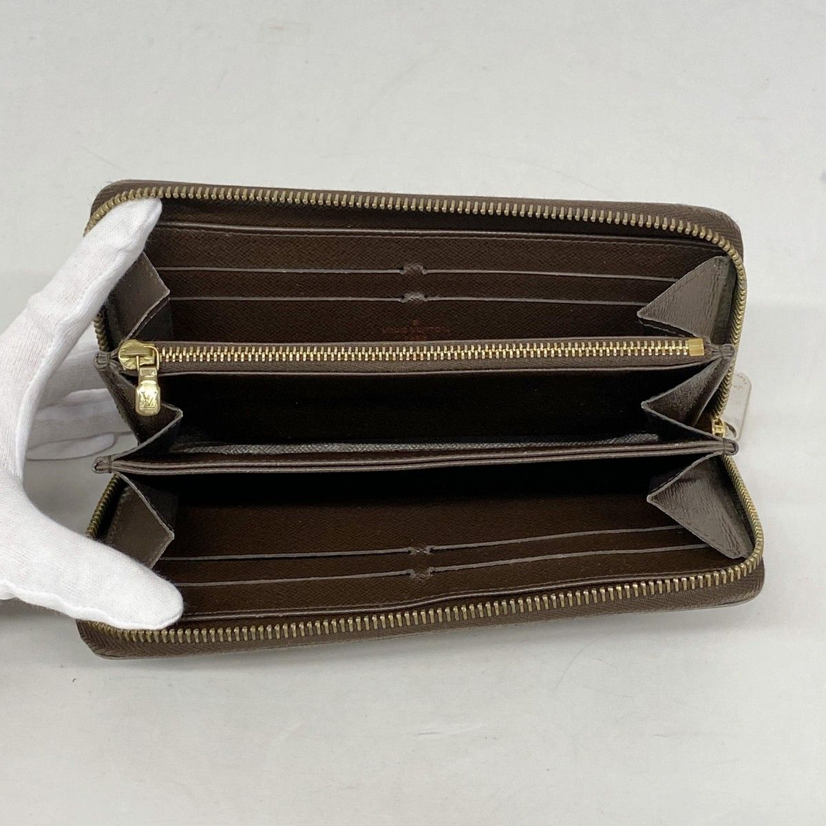 Louis Vuitton Wallet Damier Zippy Ebene — view 3
