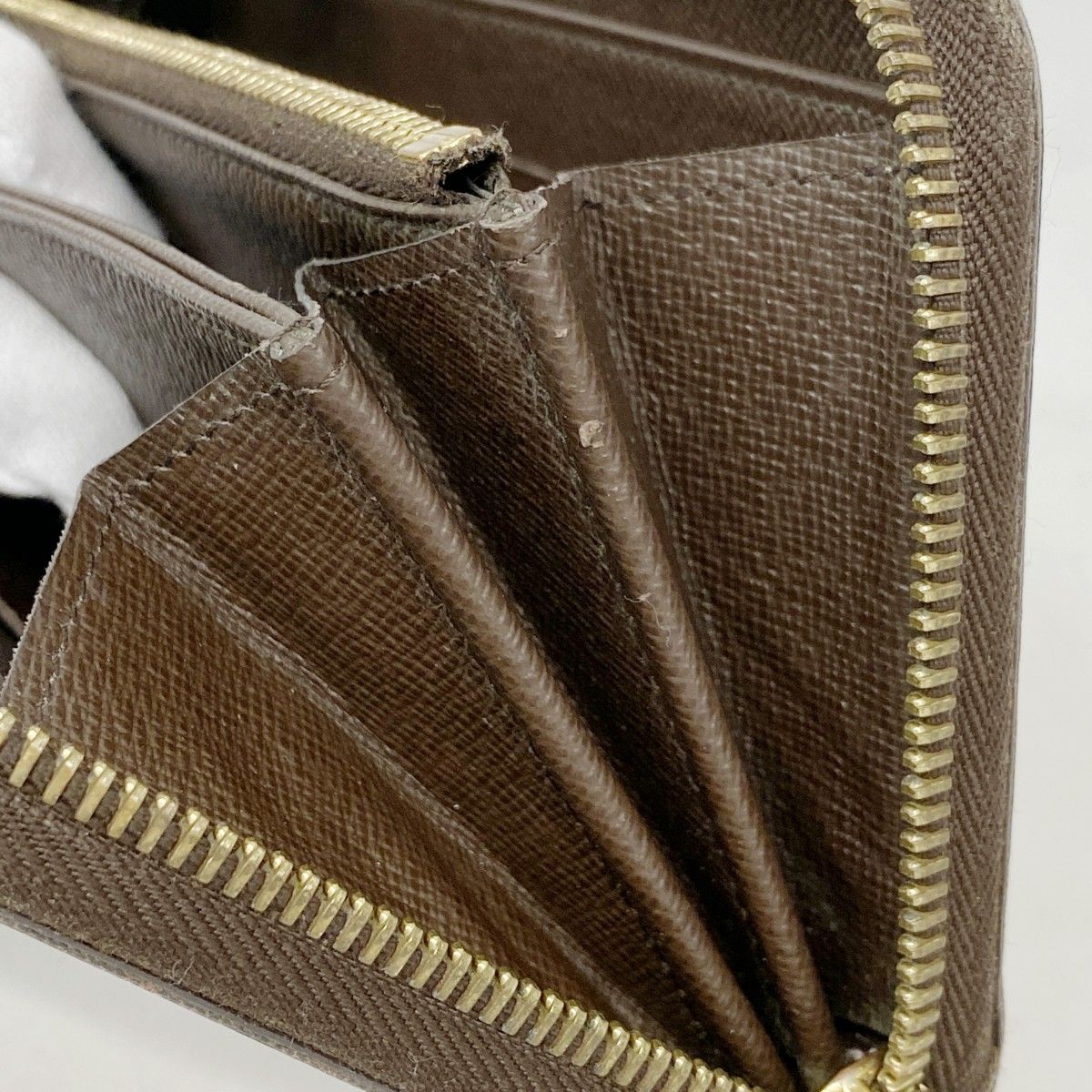 Louis Vuitton Wallet Damier Zippy Ebene — view 7
