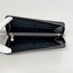 Louis Vuitton Wallet Monogram Eclipse Zippy Horizontal Black — view 3
