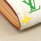 Louis Vuitton Wallet Monogram Multicolor Portefeuille Sarah Blanc — view 6