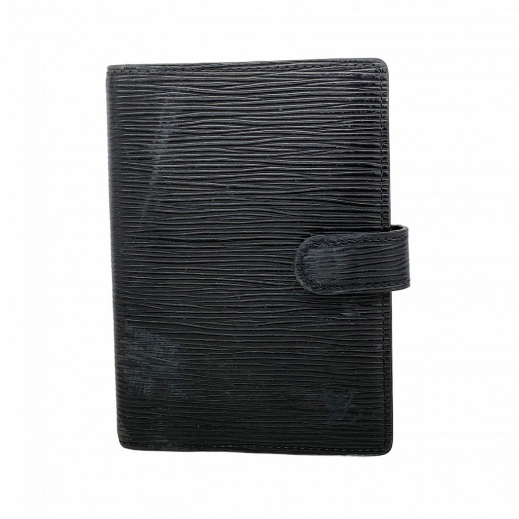 Louis Vuitton Notebook Cover Epi Agenda PM Noir
