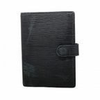 Louis Vuitton Notebook Cover Epi Agenda PM Noir