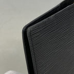 Louis Vuitton Notebook Cover Epi Agenda PM Noir — view 6