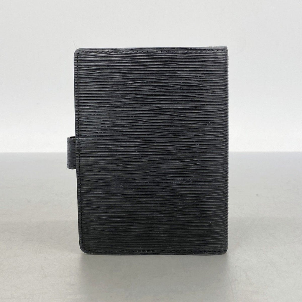 Louis Vuitton Notebook Cover Epi Agenda PM Noir — view 9