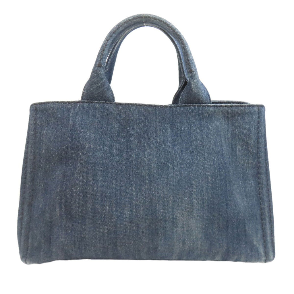 Prada Canapa 2-Way Handbag Denim — view 2