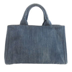 Prada Canapa 2-Way Handbag Denim — view 2